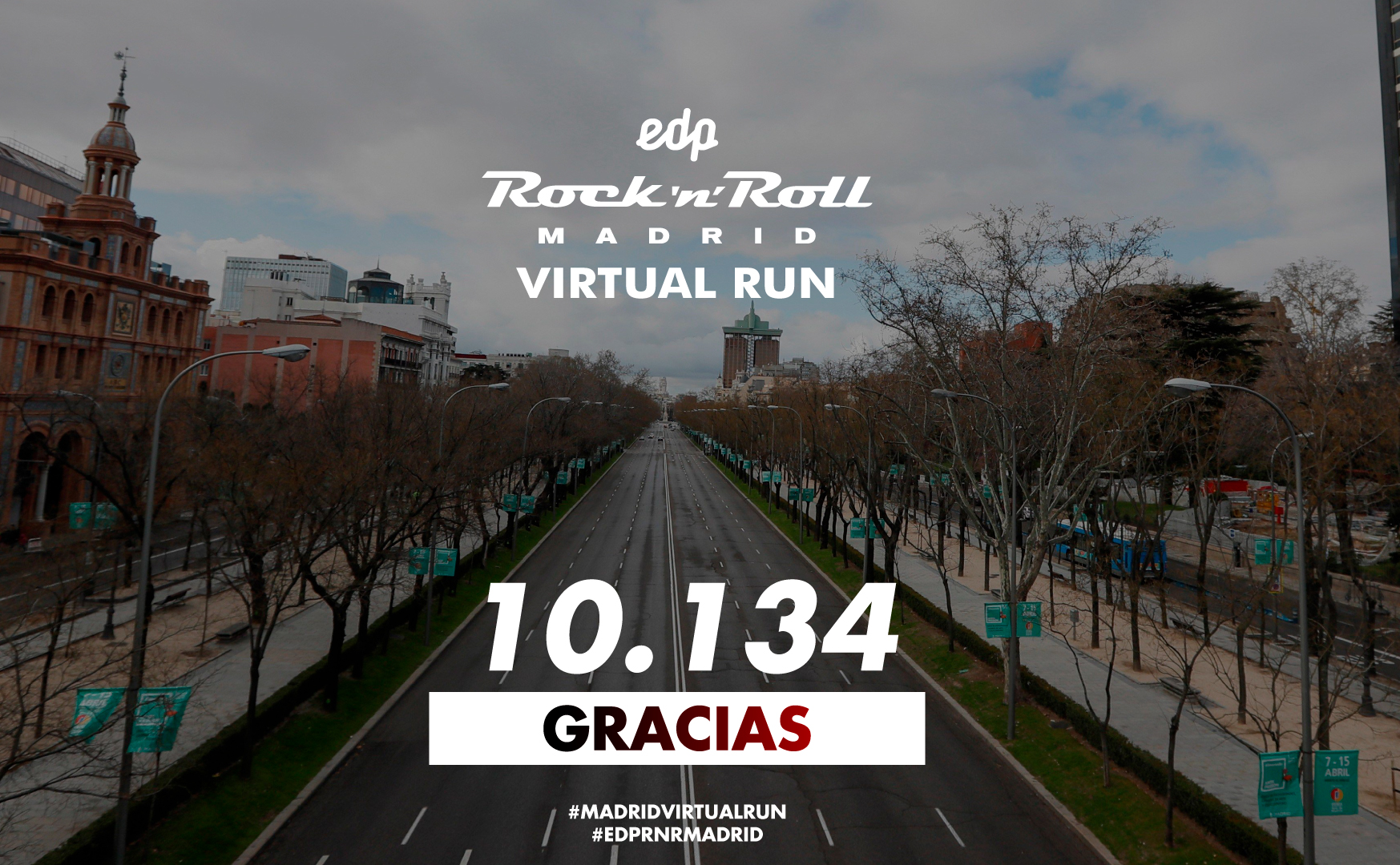 THE MADRID VIRTUAL RUN IS NOW THE EVENT WITH THE MOST PARTICIPATION IN SPAIN’S HISTORY!