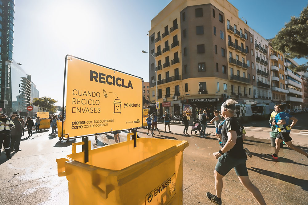 Ecoembes y el Ayuntamiento de Madrid apuestan fuerte por un EDP Rock ’n’ Roll Running Series Madrid sostenible