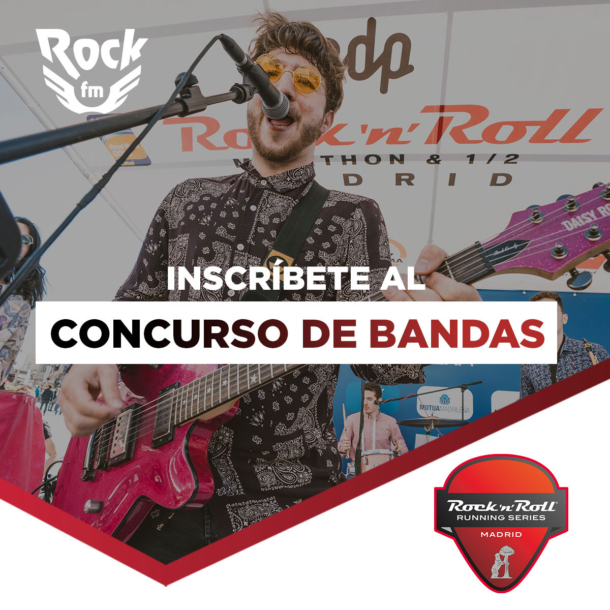 Vuelve el Concurso de Bandas del Rock´n´Roll Running Series Madrid 2022