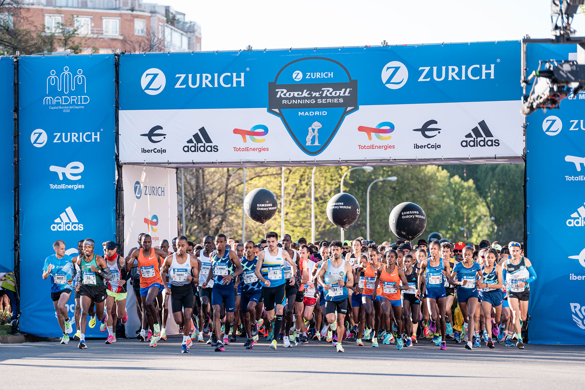 Sinaresh Yirga bate el récord femenino de maratón en Zurich Rock’n’Roll Running Series Madrid