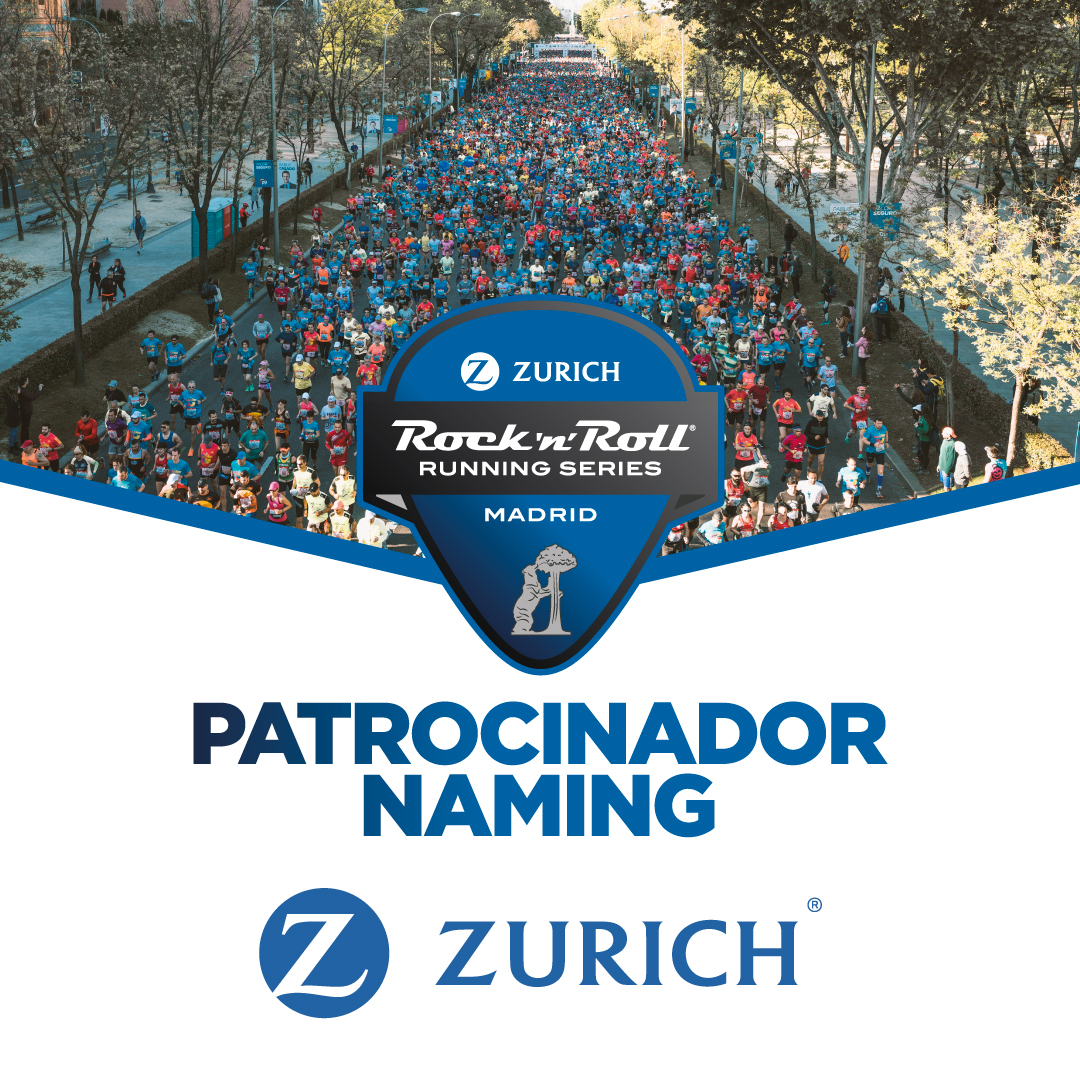 Zurich Insurance Becomes The Naming Partner Of The Rock ‘N’ Roll Running Series Madrid