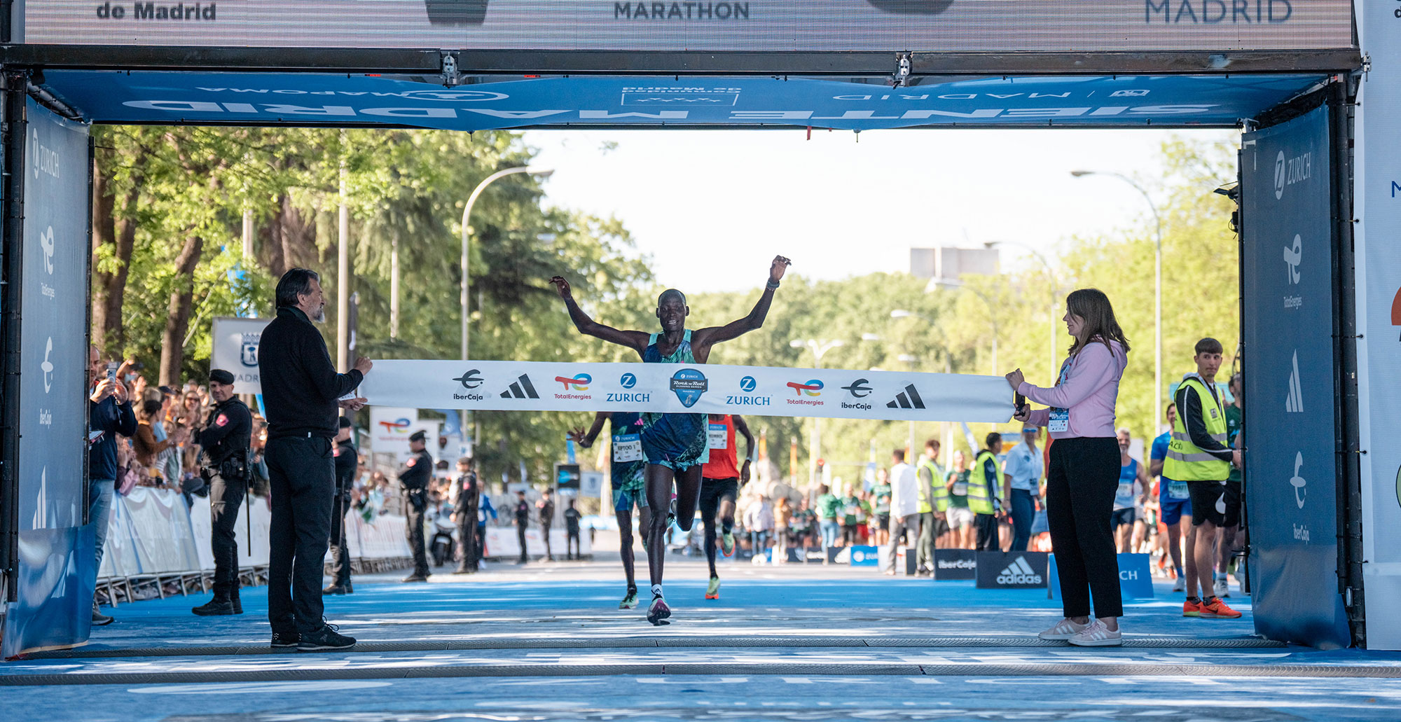 Doblete ugandés en el Maratón de Zurich Rock ‘n’ Roll Running Series Madrid