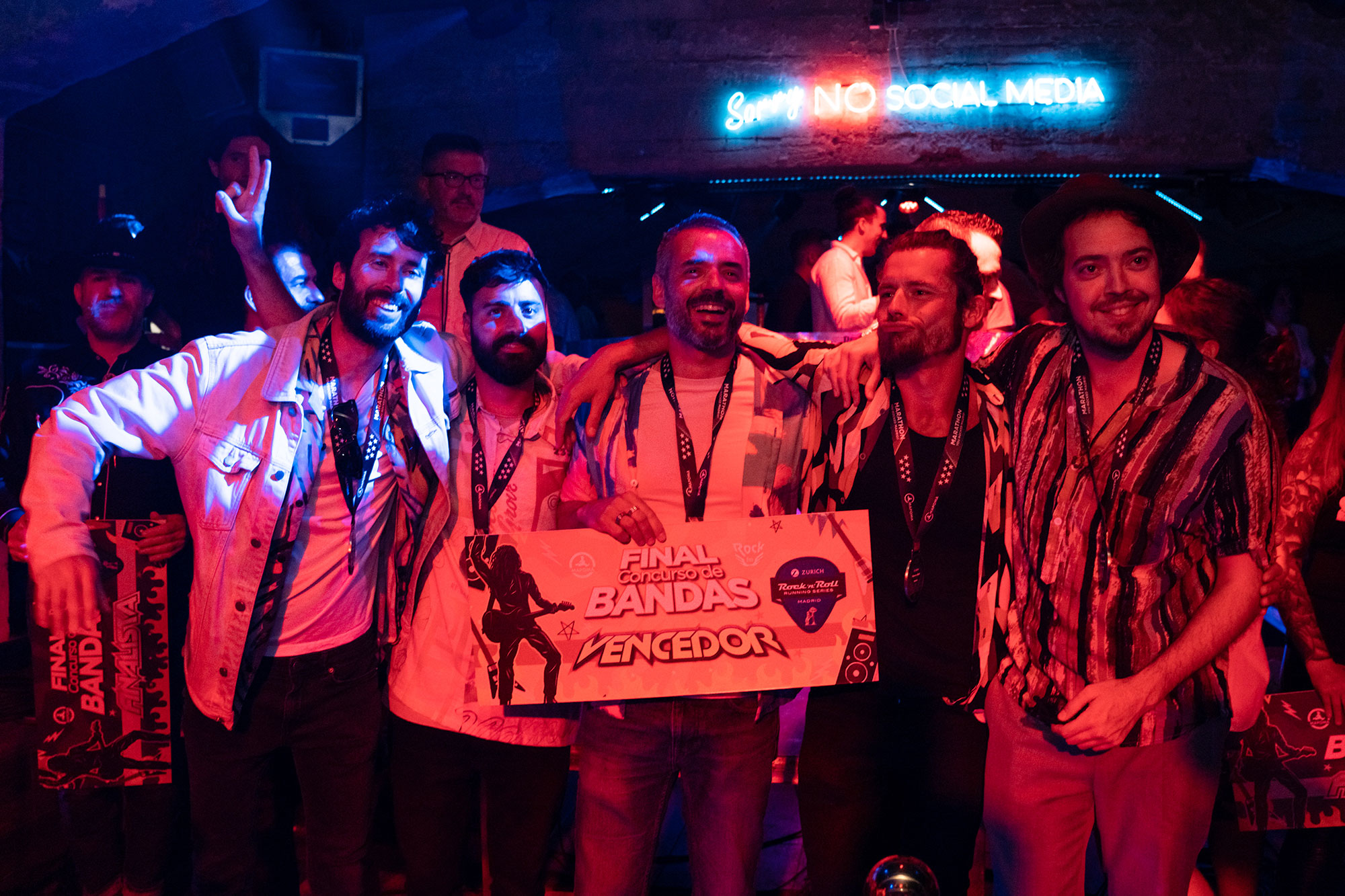 Pink Flamingos & the cherry lovers gana el concurso de bandas del 45º Zurich Rock ‘n’ Roll Running Series Madrid