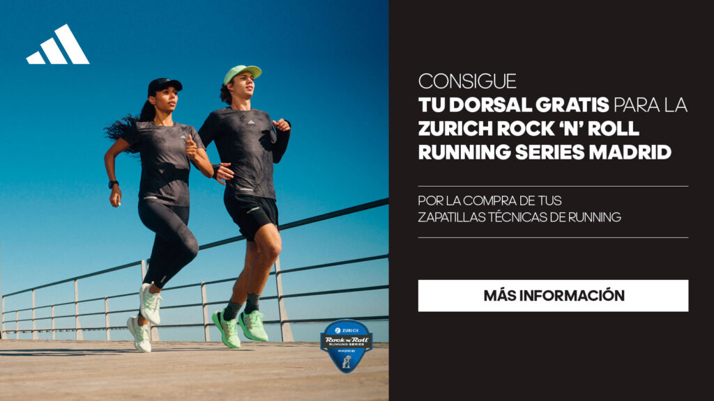 Promoción adidas para el Zurich Rock´n´Roll Running Series Madrid