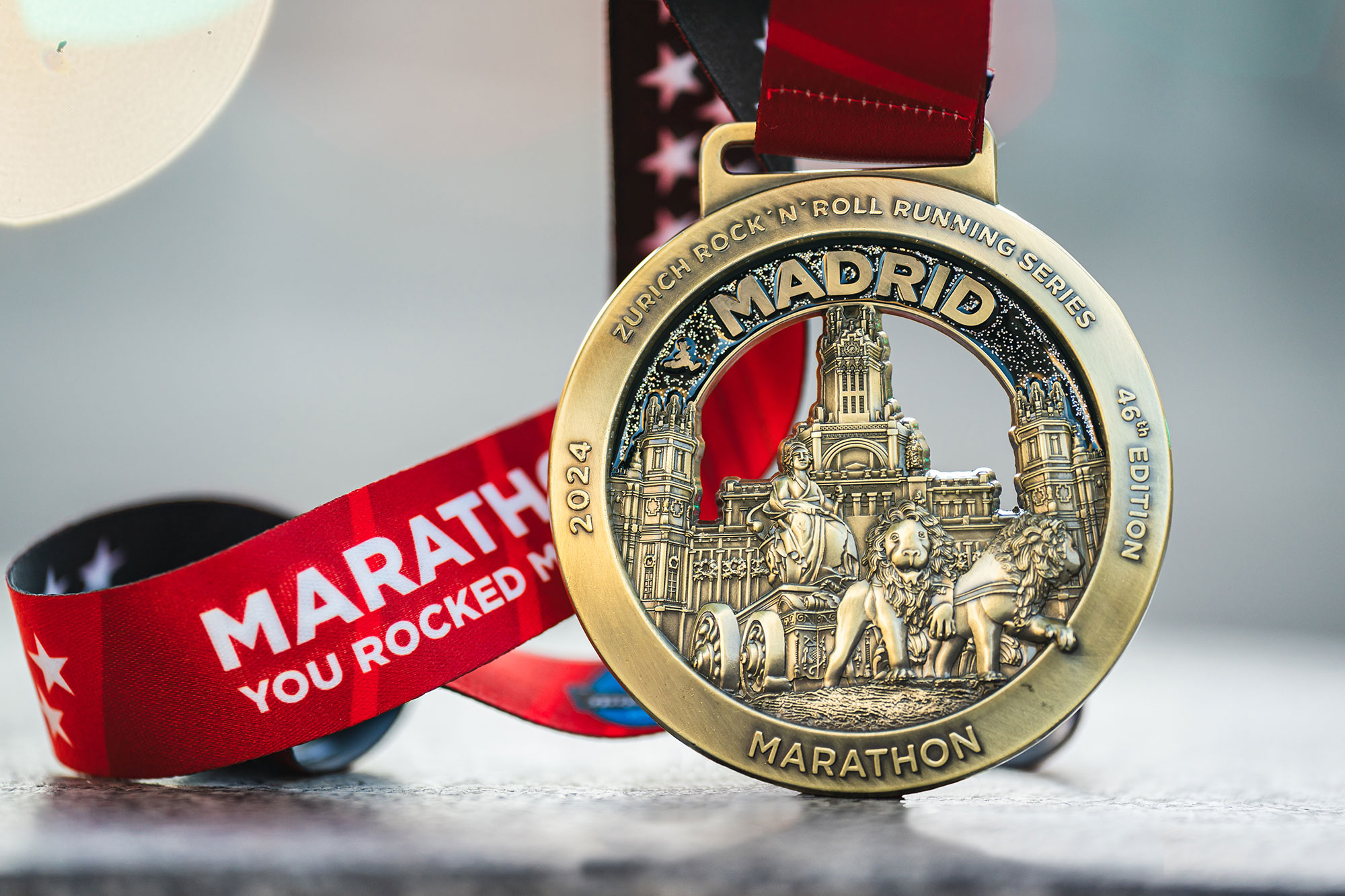medalla 42k Zurich Rock´n´Roll Running Series Madrid